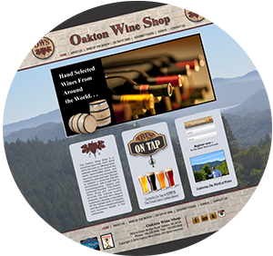 Oakton Wine Shop website